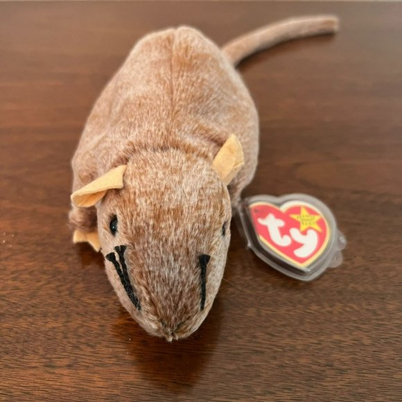 Ty Beanie Baby Tiptoe the Mouse -  Style Number #04241 - Picture 1 of 8